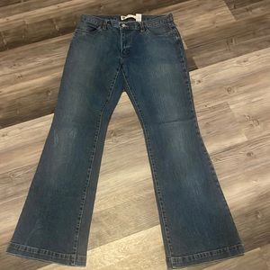Gap long and lean stretch jeans size 12 regular.